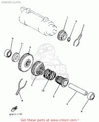 How to put starter back in my 1985 yamaha virago 700cc. Yamaha Xv750 Virago 1983 D Usa Starter Clutch Buy Original Starter Clutch Spares Online