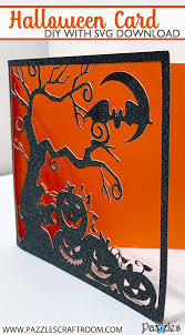From my crypt to yours. Haunted Diy Halloween Card Pazzles Craft Room