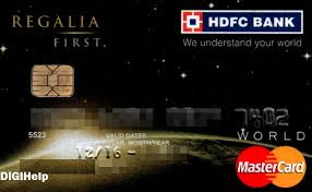 Access at the lounge would be given upon successful authorization of the mastercard card on the electronic terminals placed at the lounges. Hdfc Bank Regalia First Credit Card Review 2020