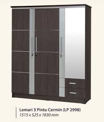 Fungsinya jelas untuk meletakkan pakaian atau barang berharga seperti cintin, atau yang lainnya. Jual Murah Terbatas April Lemari Pakaian 3 Pintu Lp 2998 Inkuiri Com