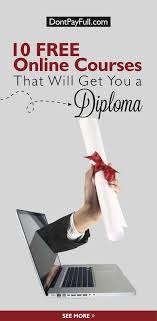 10 Free Online Courses That Will Get You A Diploma Dontpayfull Hilfe Im Studium Damit Dein Studium Ein Erfolg Wird Online College Free Education Online Courses