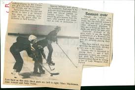 Oxford University Women's Hockey Club members, Mary Mackinnon, Jane Ar