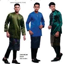 Motif sarawak geometri digunakan untuk kerah baju , tepi lengan dan sarung. 15 Trend Terbaru Baju Melayu Putih Seluar Hitam Lamaz Morradean