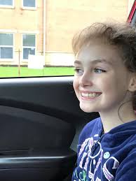 Maddie from Hamilton Elementary congratulated