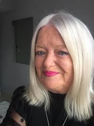 This is my natural colour. Quite like the length. 70 years old.