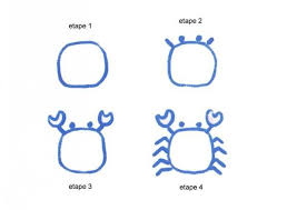 Apprendre A Dessiner Un Crabe Dessins Simples Crabe Dessin Facile A Dessiner Dessins Simples