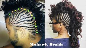 Beautiful blonde girls with mohawk. 36 Mohawk Braids Hairstyles For Natural Hair Men Women New Natural Hairstyles