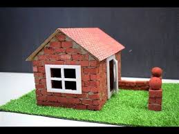 I had never heard of this before coming to south america, but creating them is a global here are a bunch of plastic bottle cap crafts for kids to make! How To Make A Mini House Made Of Bricks Bricklaying Min House Model Part 2 Youtube