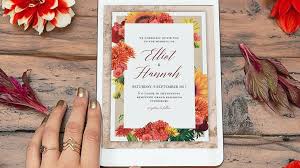 The invitation cards look brilliant with floral design when printed so it's no wonder why floral theme. Digital Wedding Invitation Card Eco Friendly Wedding Invitation Cards Vogue India Vogue India