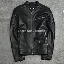 Us 200 0 Gu Seemio Factory Genuine Leather Jacket For Men Short Motorcycle Sheep Skin Male Coat Outwear Short Real Leather For Boy In Genuine