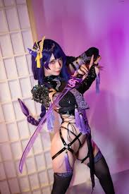 Umeko J cosplay Raiden Shogun - Genshin Impact 126 photos and 20 gifs -  Cosplaytele