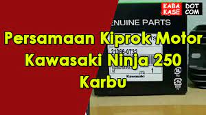 Kabel soket kiprok kiprox regulator pin 6 original part kawasaki ninja ninbu karbu 250 asli ori. Persamaan Kiprok Motor Kawasaki Ninja 250 Karbu