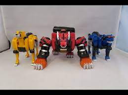 Candy toy version or the gekitouja from the juken. Retro Review Jungle Pride Megazord Power Rangers Jungle Fury Youtube