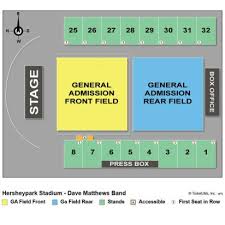 Hersheypark Stadium Concert Seating Chart Hershey Park