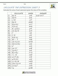 11 7th Grade Equations Worksheet With Answers Basic Algebra Worksheets Math Practice Worksheets Seventh Grade Math