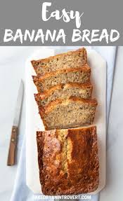 Easy Banana Bread Recipe Easy Banana Bread Easy Banana Bread Recipe Banana Bread Recipes