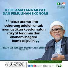 Parti gerakan rakyat malaysia was founded in 1968. Keselamatan Rakyat Dan Pemulihan Ekonomi Berita Parti Islam Se Malaysia Pas