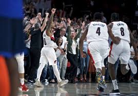 (damian lillard clutch game winner)! Lillard Has 50 And Blazers Oust Thunder In 5 Games