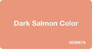 Say thanks to you for making the effort in order to visit our website and even read our articles. Dark Salmon Color Hex Code E9967a
