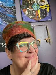 Custom patch hat made with brother's image