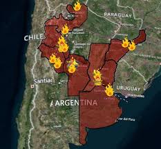 En la ciudad, su mapa de servicio abarcaba el casco histórico y alguno de los barrios más populosos, llegando también a equipamientos importantes en materia de movilidad como el hospital universitario reina sofía y a zonas de ocio como el tablero. Nueve Provincias De La Argentina Siguen Afectadas Por El Fuego Primera Edicion