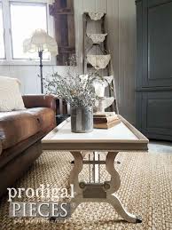 Restored wooden coffee tables make a statement in your living room and come in a variation of sizes, shapes and finishes. Antique Lyre Coffee Table Rescued Restored Prodigal Pieces