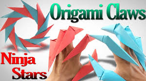 How To Make A Ninja Star Out Of Paper Step By Step Easy How To Make An Origami Claws To Ninja Stars Shuriken Step By Step Paper Claws And Ninja Stars Note I Have Made Origami Claws Easy Origami Dragon Ninja Star