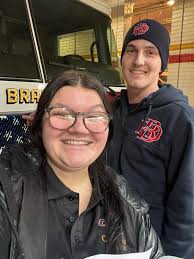 Daniel Meier and Riley Kaufmann are making history for our Criminal Justice  Department this semester. They are our first students to intern with the  Fire Department! Daniel is with Bradley Fire and