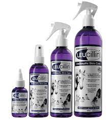Leucillin Antiseptic Spray For Animal Wounds Injuries Viovet