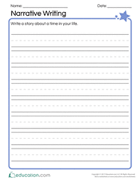 Looking for free printable handwriting paper for handwriting, letters, stories, spelling tests, writing sentences and more? 2nd Grade Writing Worksheets Free Printables Education Com