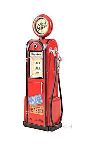 Decorative Gas Pump With Clock 1 4 Old Gas Pumps Gas Pumps Vintage Gas Pumps