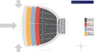Radio City Music Hall Seat Map Msg Official Site