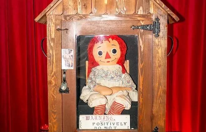 Online rumors swirl that 'possessed' Annabelle doll recently shown in San  Antonio is missing