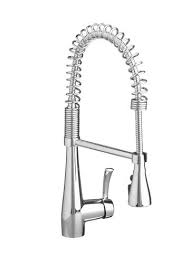 handle pull down chrome kitchen faucet