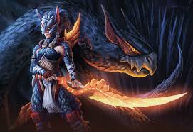 File:a year for monster hunting by lynxkano.jpg. Monster Hunter Nargacuga Fanart 1552x1066 Wallpaper Teahub Io