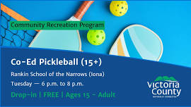 Pickleball (15+) – Iona – Tuesday