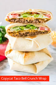 Apr 20, 2014 · to build the crunch wrap start by adding 1/4 cup cooked hash browns or 1 cooked hash brown patty. Delicious Copycat Taco Bell Crunchwrap Living Sweet Moments