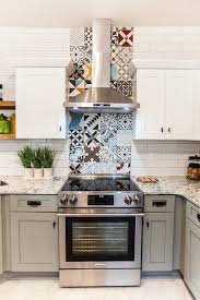 Did You Catch Our Tiles On Last Week S Episode Of Flip Or Flop Atlanta The Random Patc Kitchen Design Small Kitchen Backsplash Designs Patchwork Tiles Kitchen