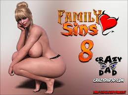 CrazyDad3D Family Sins 25 - newest adult releases packed with heat and intrigue