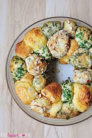 In the video i said you need 2 packages of the biscuits,,, you only need 2 cans!! Savory Monkey Bread With Herbs Cheese Fivehearthome