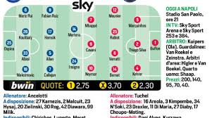 Psg, la probabile formazione per la stagione 2021/2022. Napoli Psg Ancelotti Ci Serve Gara Straordinaria Probabili Formazioni Positanonews