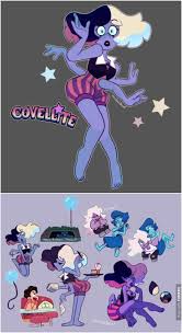 A Lapis Lazuli And Amethyst Fusion Covellite Steven Universe Gem Steven Universe Characters Steven Universe Movie