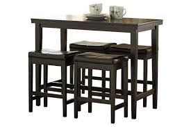 This Would Be Perfect For The Entertainment Room Dark Brown Kimonte 5 Piece Dining Room View 2 Pub Table Sets Counter Height Dining Room Tables Bar Table