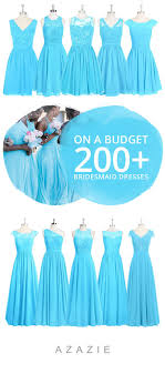 Mixing And Matching Your Bridesmaids Is Easy Azazie Offers 50 Colors To Cho Rustic Bridemaid Dresses Bridesmaid Dress Colors Wedding Bridesmaids Dresses Blue