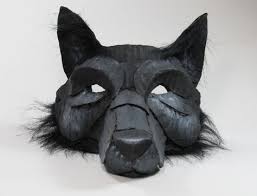 Masquerade Masks For Me And Me Lovely Halloween Was Coming Up And We Still Had No Idea What We Were Going To Do So At Th Masken Masken Basteln Wolf Maske