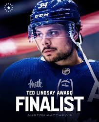 Auston Matthews named finalist for award