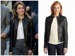 Princess Letizia Wore Hugo Boss Leather Coat Hugo Boss Women Work Wear Women Fashion