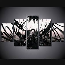 Dark anime anime kawaii boy art anime drawings anime fan. 5 Panels Wall Art Anime Angel Black White Dark 5 Pieces Paintings Canvas Poster Unframed 9004 Canvas Poster 5 Panel Wall Artpanel Wall Art Aliexpress