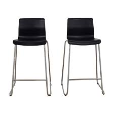 Shop from home, get exactly what you need. 81 Off Ikea Ikea Black And Metal Bar Stools Chairs