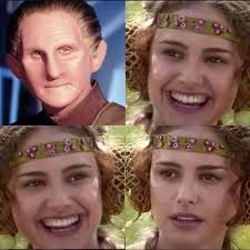 Why is Frodo making these faces?